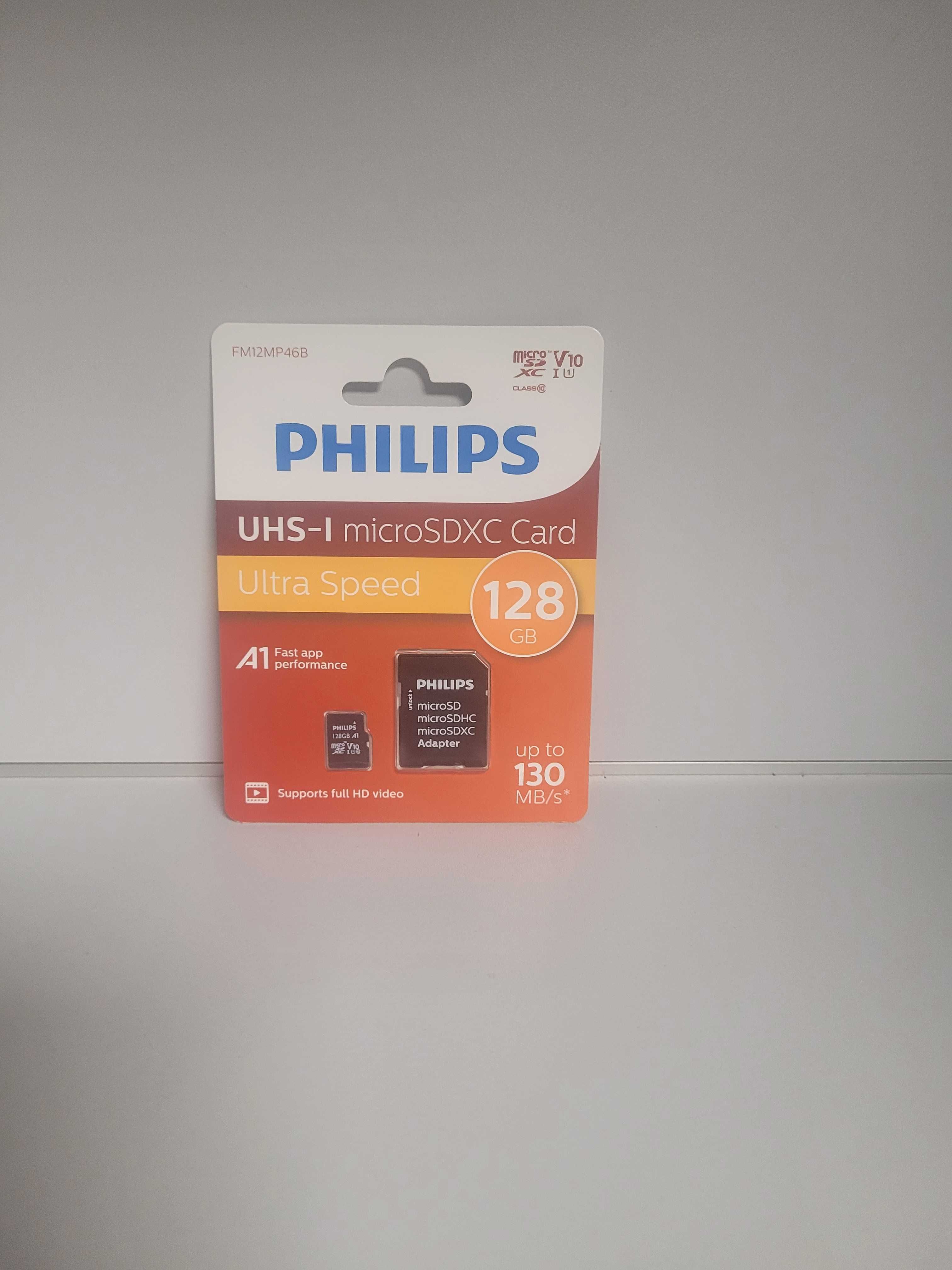 Karta pamięci Philips 128Gb microSd A1 130Mb/s Skup Wrocław