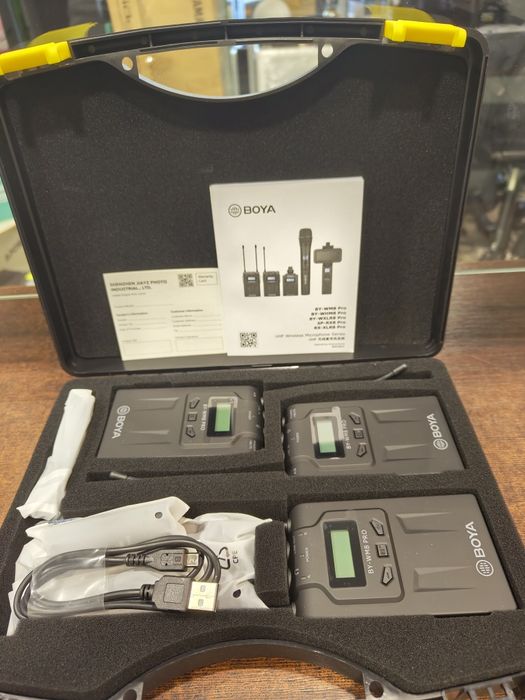 Zestaw mikrofonów bezprzewodowych BOYA BY-WM8 Pro K2