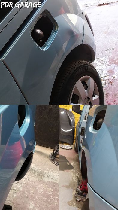 Видалення вмятин без фарбування. Викатка. Рихтовка без фарбування. PDR