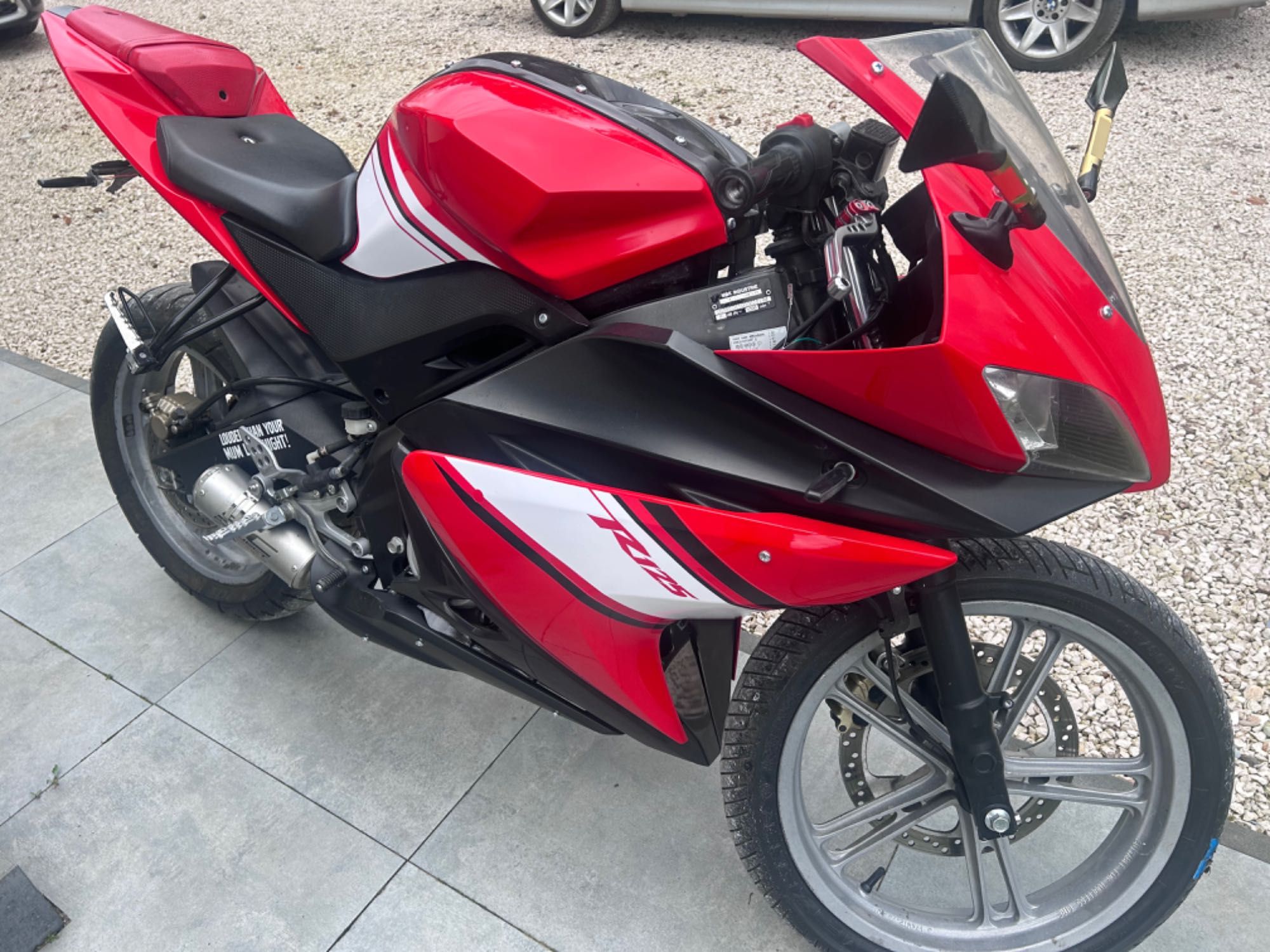 YAMAHA R125 przyszykowany  na wiosnny sezon