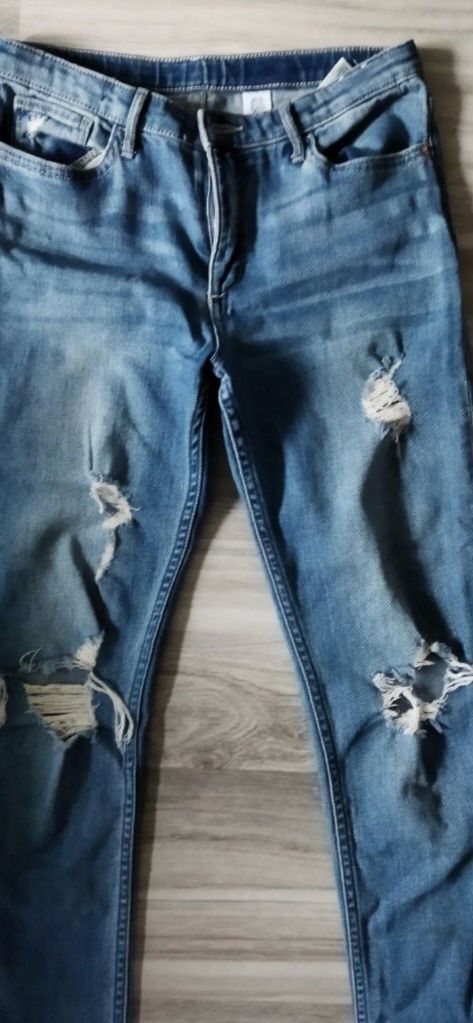 Spodnie jeansy H&M 152