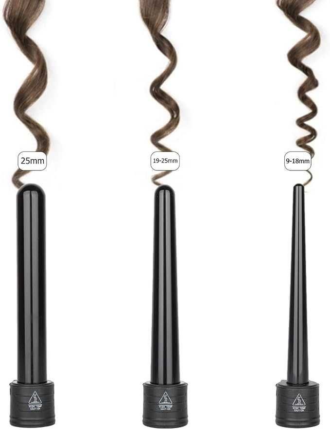 Culwad Curling Iron 3-w-1 zestaw lokówek do włosów ceramicznych