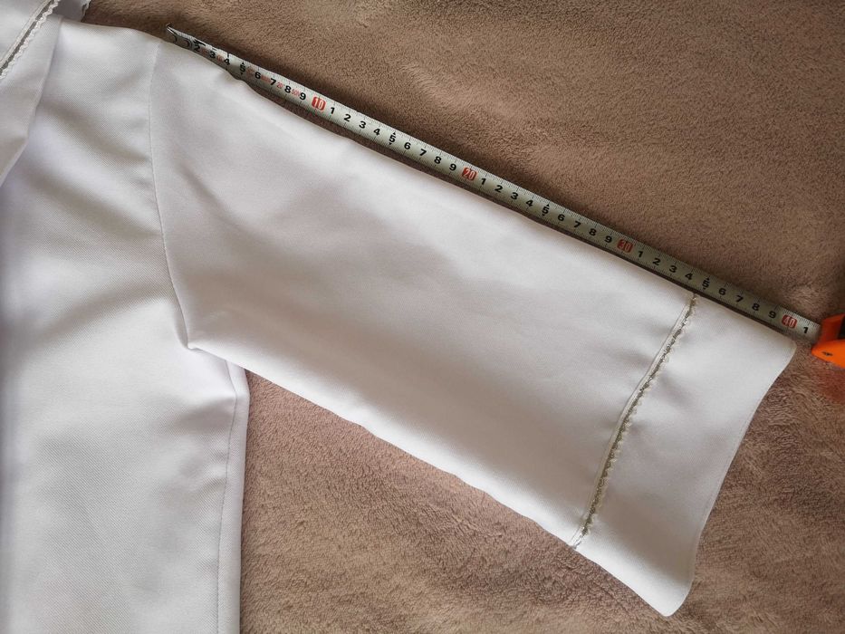 Strój komunijny dla smukłego chłopca 134 - kompletny