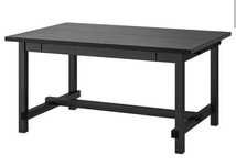 Mesa extensível, preto, em perfeito estado com pouco tempo de uso.