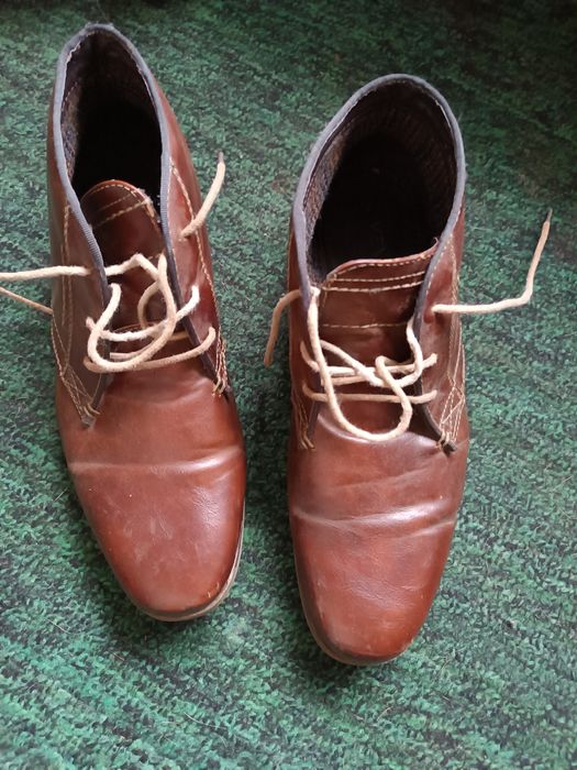 Туфлі утеплені, шкіряні 41 р