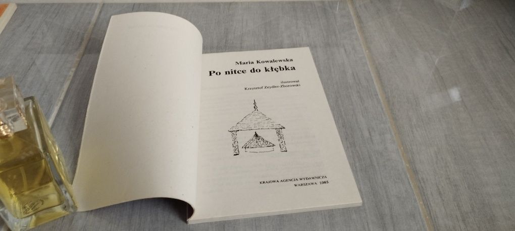 Książka dla dzieci Po nitce do kłębka Maria Kowalewska sta idealny PRL