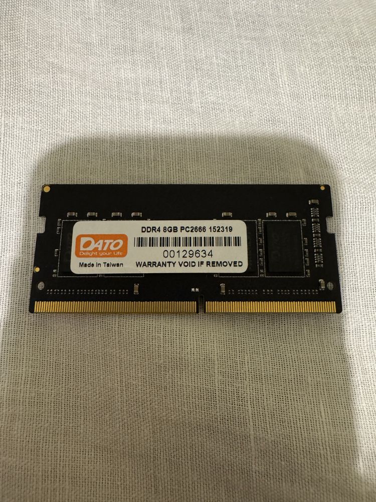 Оперативная память DATO ddr4 8gb 2666 sodimm