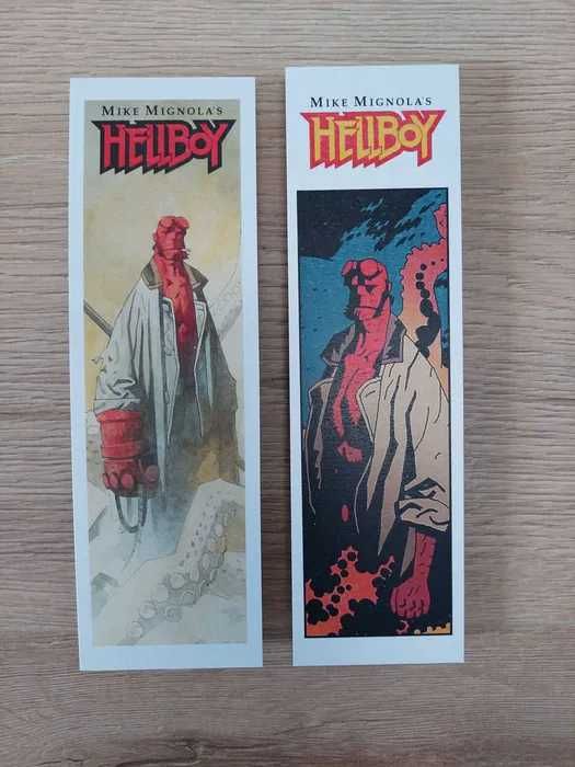 Zakładka dla komiksu Hellboy - Mike Mignola (UNIKAT)