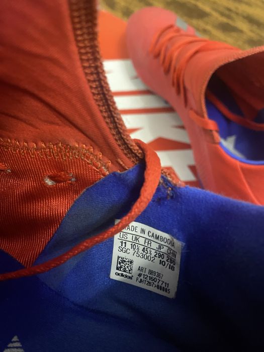 Бутси футбольні adidas X 18.3 FG (BB9367)