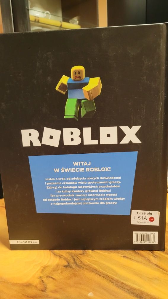 Książka Roblox w twardej oprawie