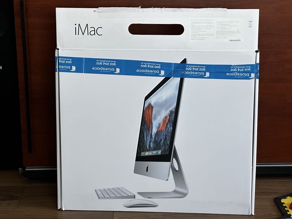 iMac 21.5”, Intel core 1.6GHz i5, 8GB RAM, 1TB HDD