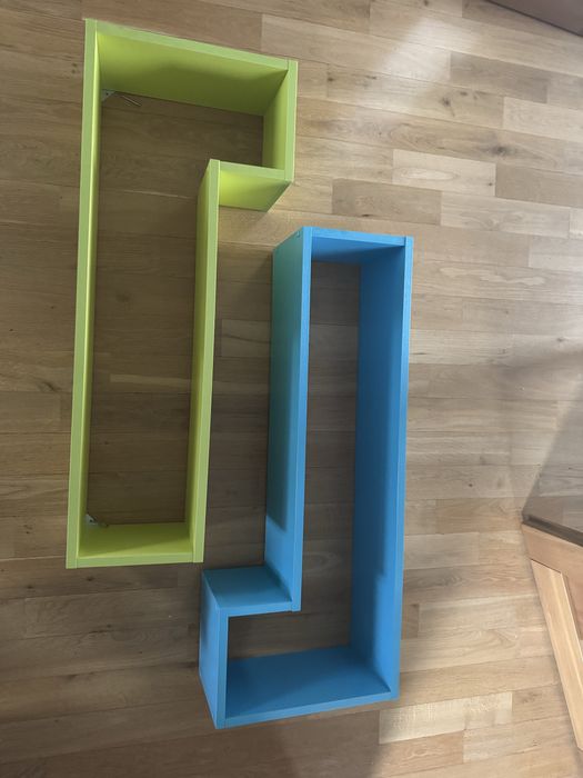 Zestaw 2 półek z kolekcji LOL firmy Meblik