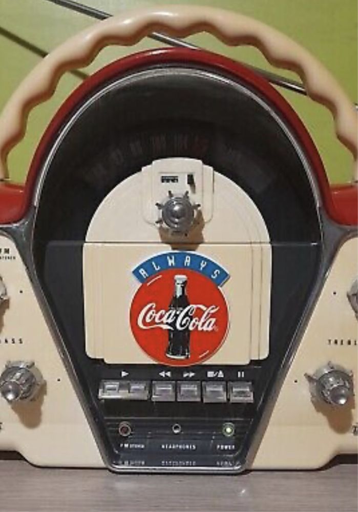 Radio Coca Cola Cicena. RARO. Modelo corvette!