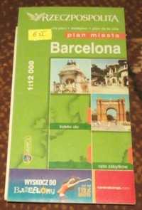 Barcelona - plan miasta