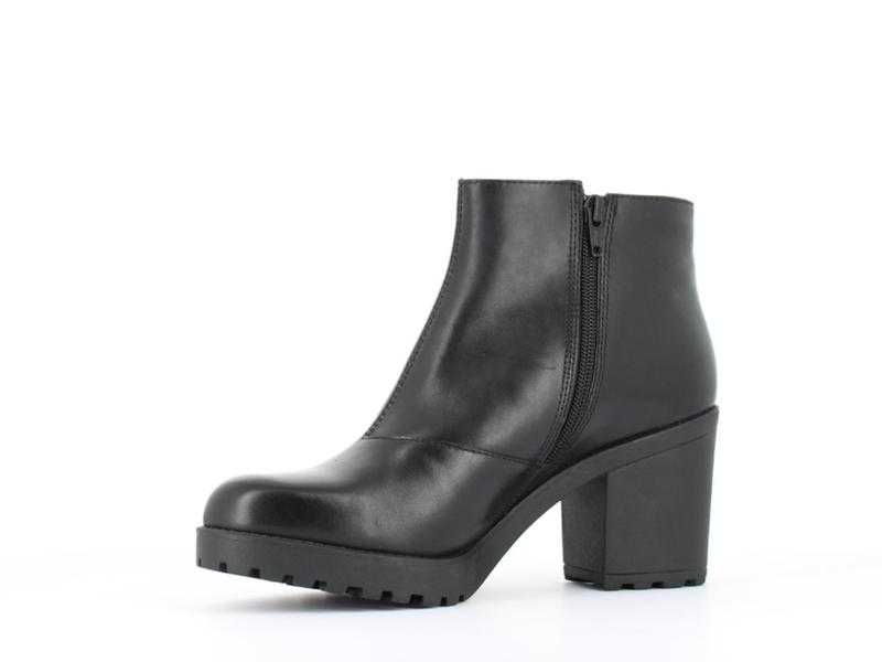 Шкіряні ботильйони Vagabond чорні