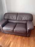 Sofa nie rozkładana skora