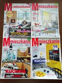 4 czasopisma M jak Mieszkanie 2013-15