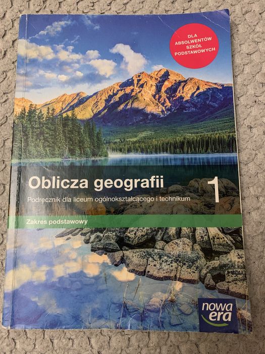 Oblicza geografii 1. Zakres podstawowy, podręcznik.