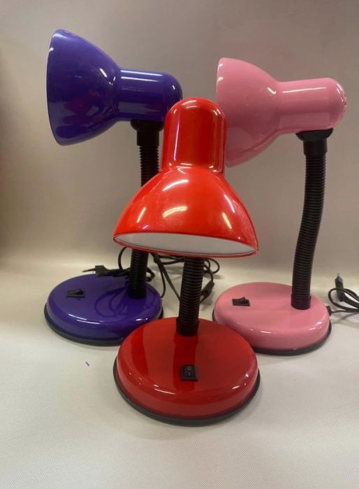 Lampka lampa biurkowa 1 szt klasyczna na żarówkę do prądu koloryregul