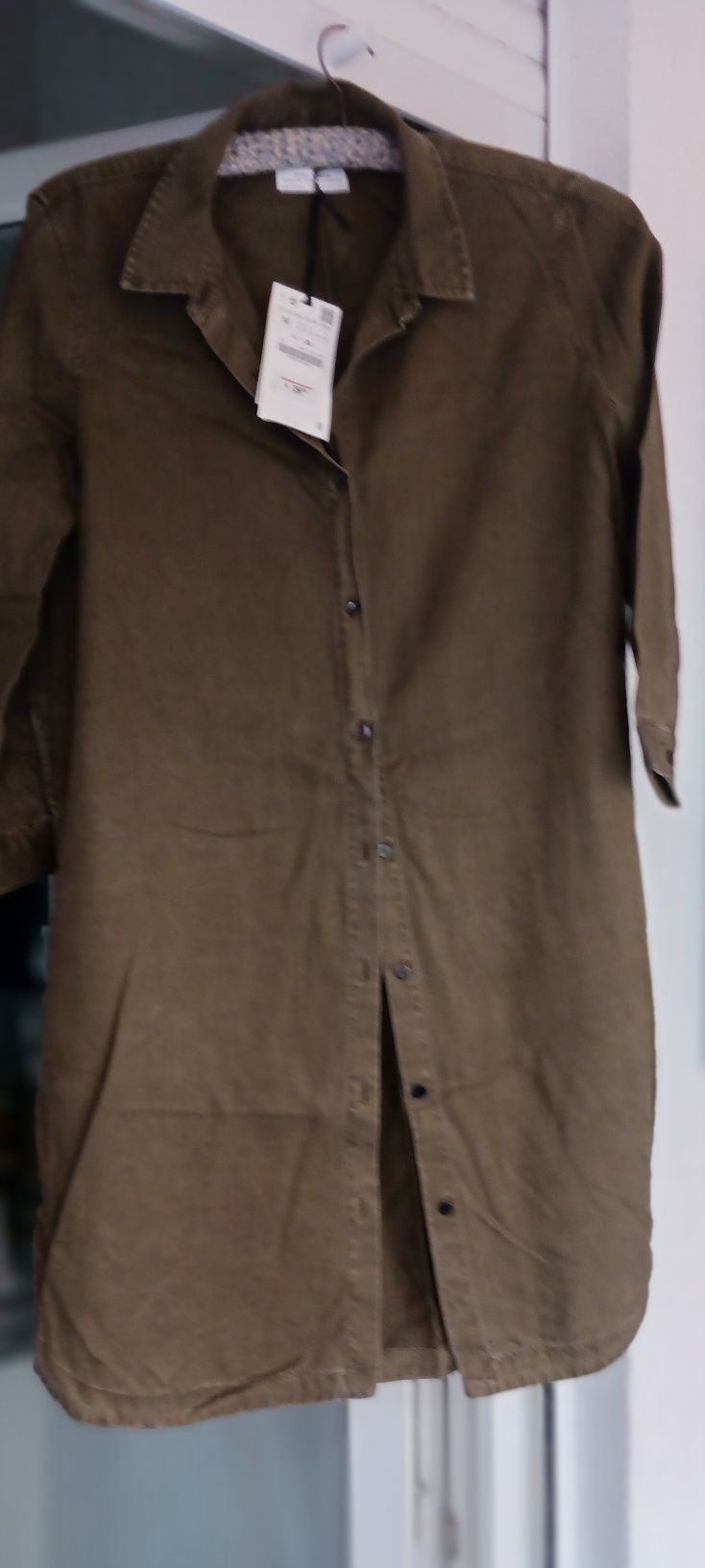 Camisa cumprida,tam s