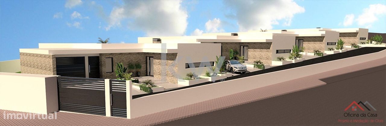 Moradia T3 em Vila Nova de Poiares, Condomínio Privado - Obra Nova