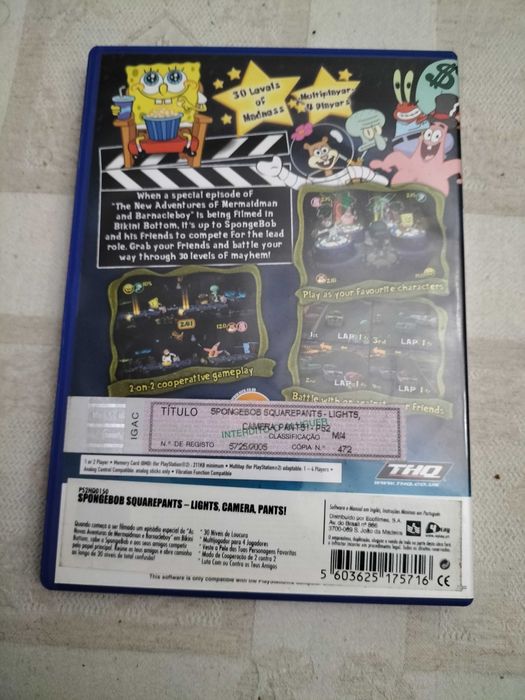 PS2 SpongeBob game in excellent condition.64286197977859121