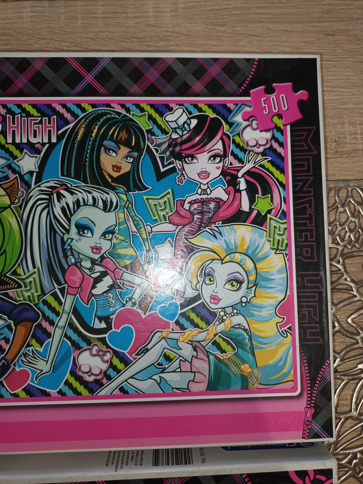 Puzzle Monster High 2× 500 szt.
