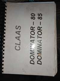 Instrukcja obsługi Claas dominator 80 85