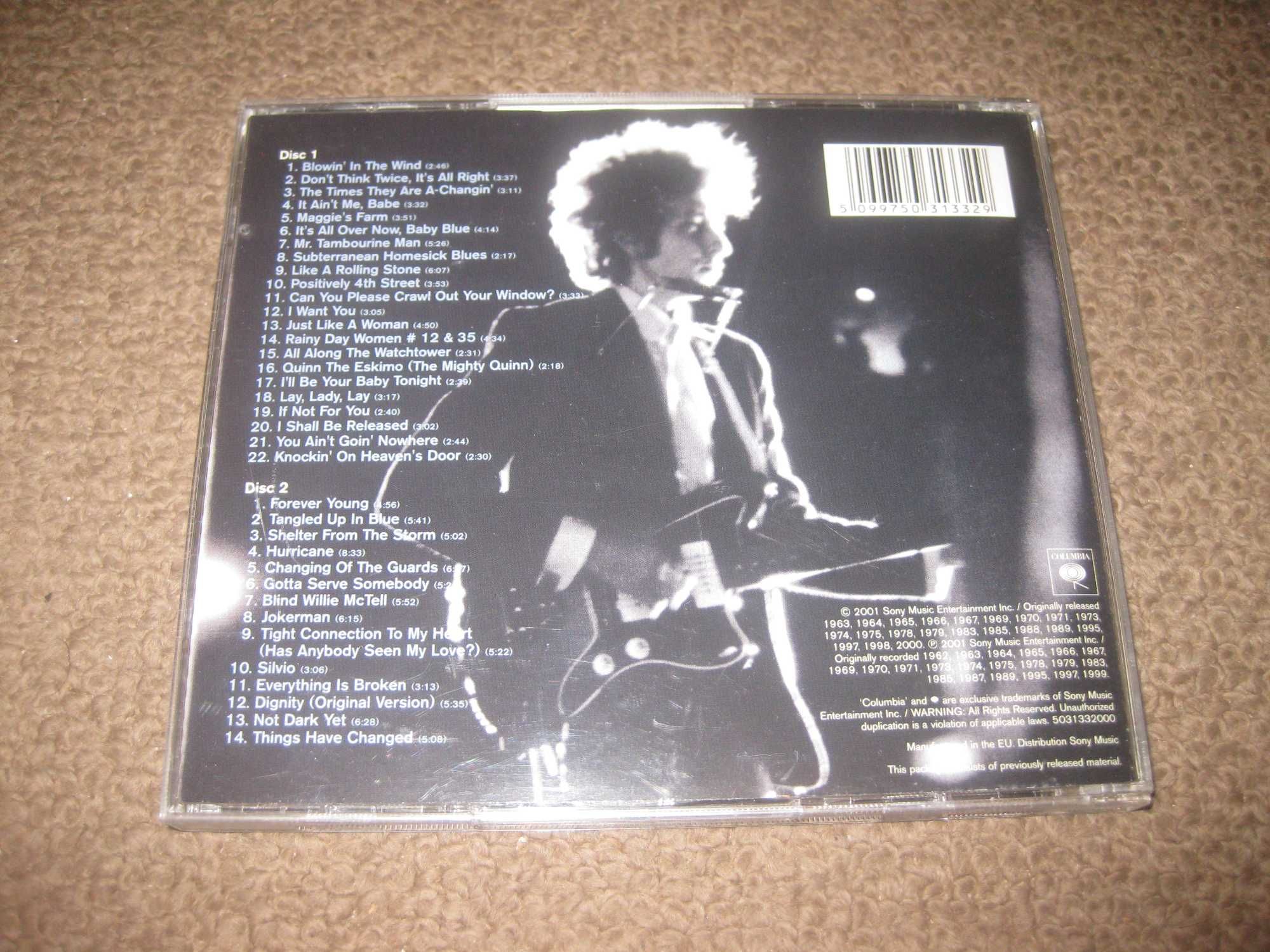 CD Duplo do Bob Dylan "The Essential Bob Dylan"