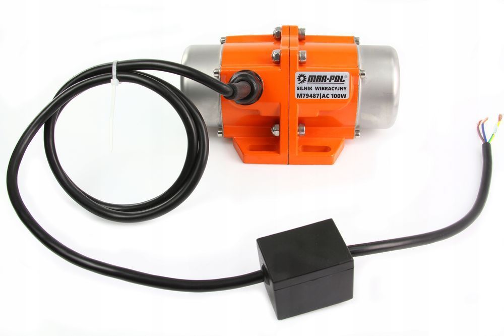Silnik Wibracyjny 1-Fazowy 100 W 230V 2950 Obr./Min Asynchroniczny
