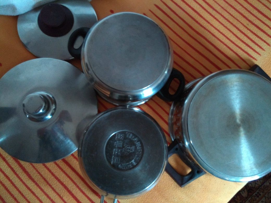 Кастрюлі фірм WMF, Fissler, б/в