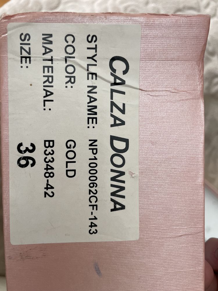 Туфли Свадебные Calza Donna