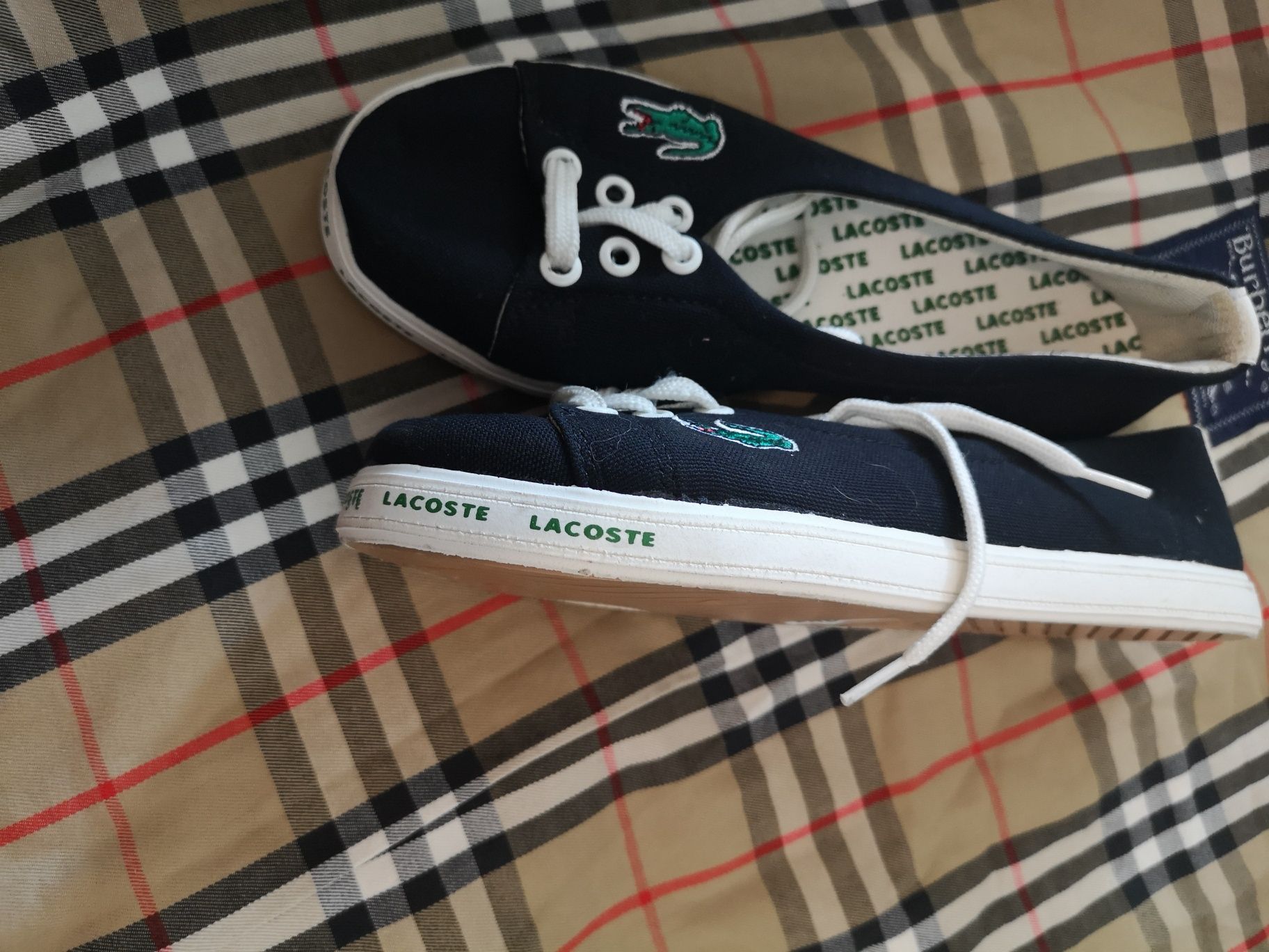 Tenisowki Lacoste czarne 38