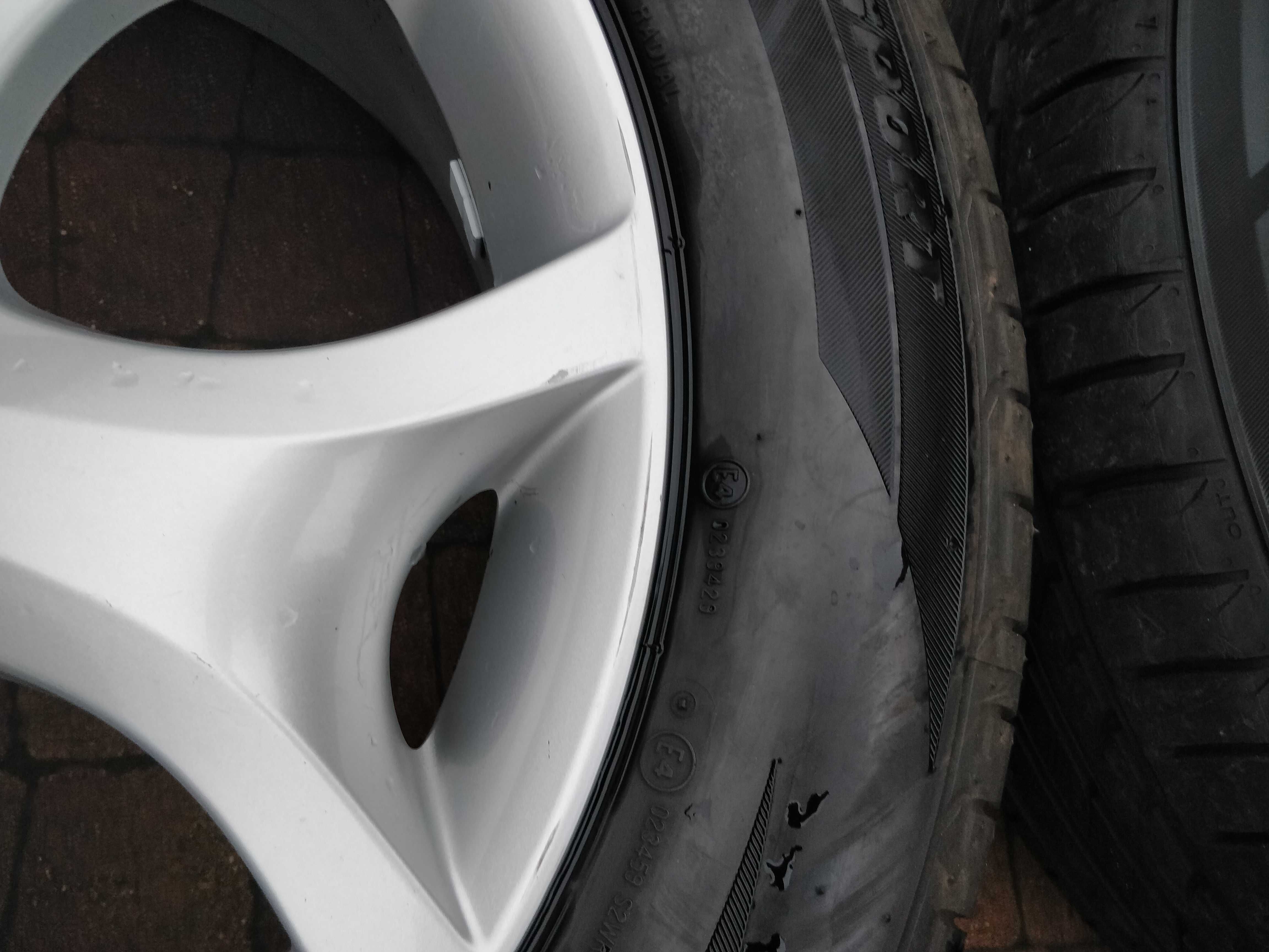 3418. Alufelgi 19" oryginalne Mazda Cx-5 Cx-7 5x114.3 7.5J ET50