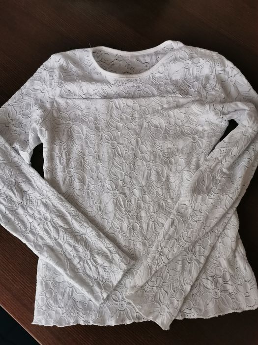 Biala bluzka r.146