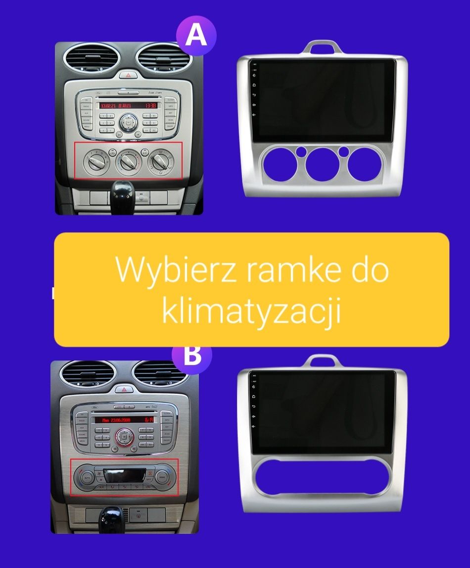 Radio Nawigacja FORD FOCUS 2004  2011 Android GPS