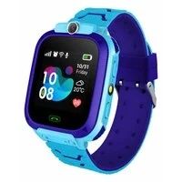 Zegarek dla chłopca dotykowy smartwatch bemi kid niebieski GPS kamera