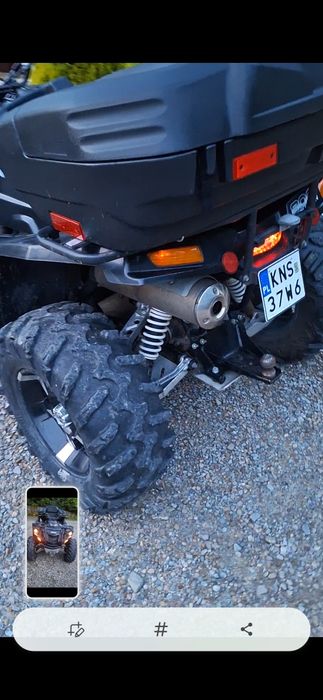 Quad  Dinli 750   4x4 zarejstrowany