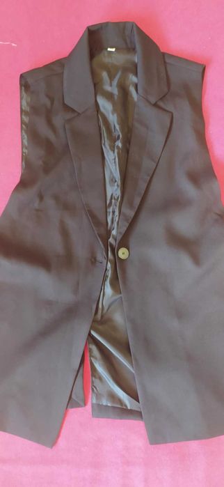 Kamizelka garniturowa damska