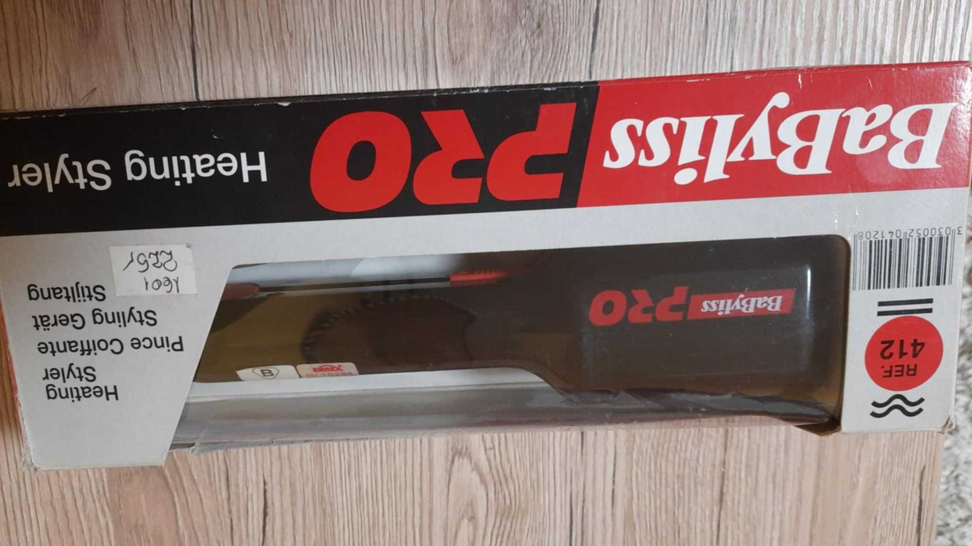 Prostownica/Karbownica do włosów, BaByliss Pro, 2w1, wymienne końcówki
