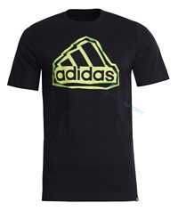 Adidas Wygodna Koszulka T-shirt Bawełniana Fld Bos Logo M
