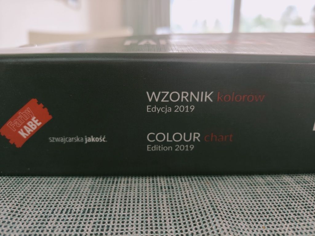Wzornik farb Kabe 2019