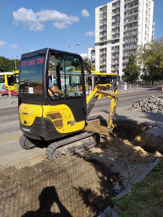 usługi minikoparką wiertnica odwodnienia drenaże wywóz gruzu,  Młot