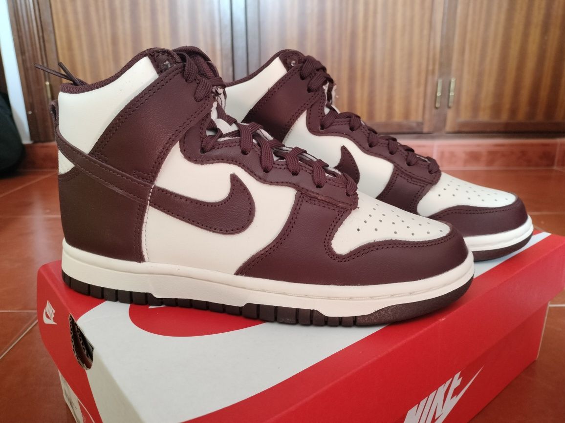 Nike Dunk High Bordo