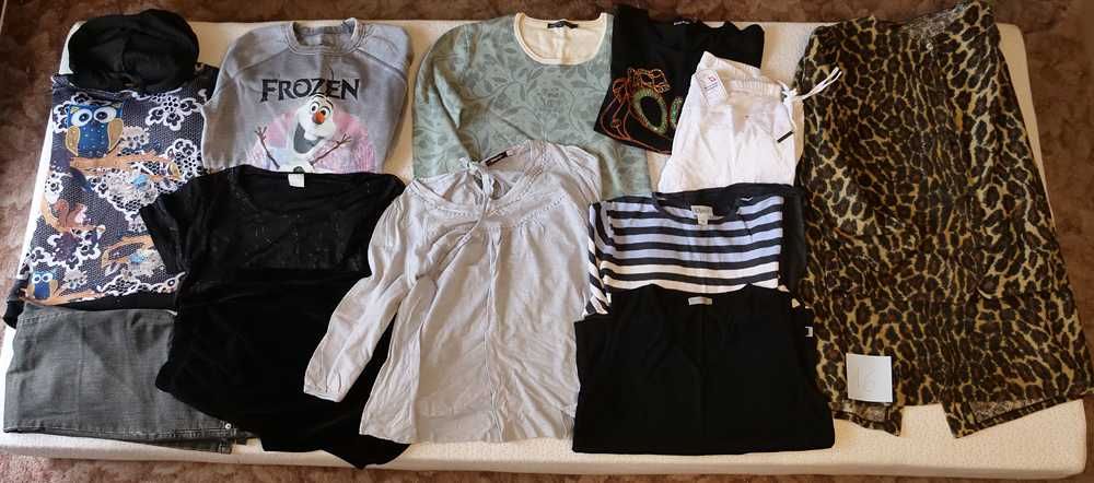 Zestaw ubrań 40-42 mega paka ubrań L/XL