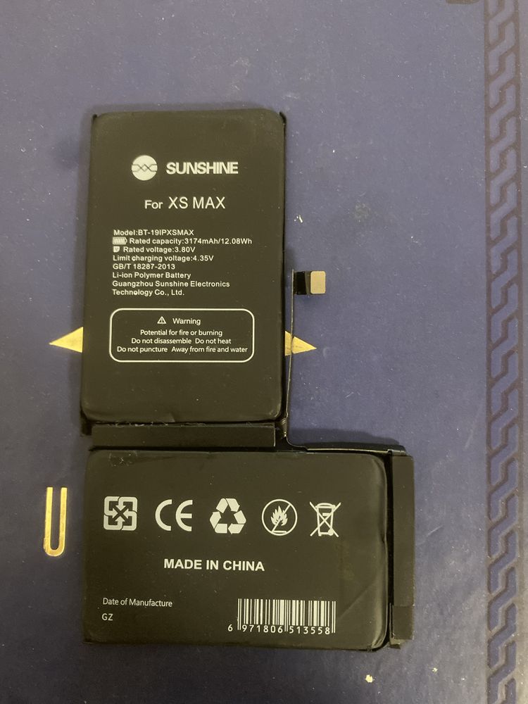 Акумулятор Apple iPhone XS Max, Sunshine, High quality