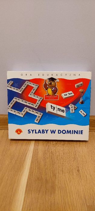 Gra edukacyjna, sylaby w dominie, Sowa Mądra Głowa poleca, Alexander