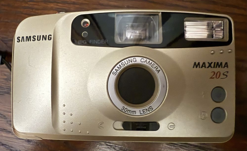 Analogowy aparat Samung  Maxima 20S FINO