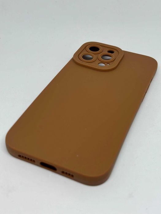 Obudowa Iphone 13 PRO MAX Etui Case Silikonowy Brązowy kod 470