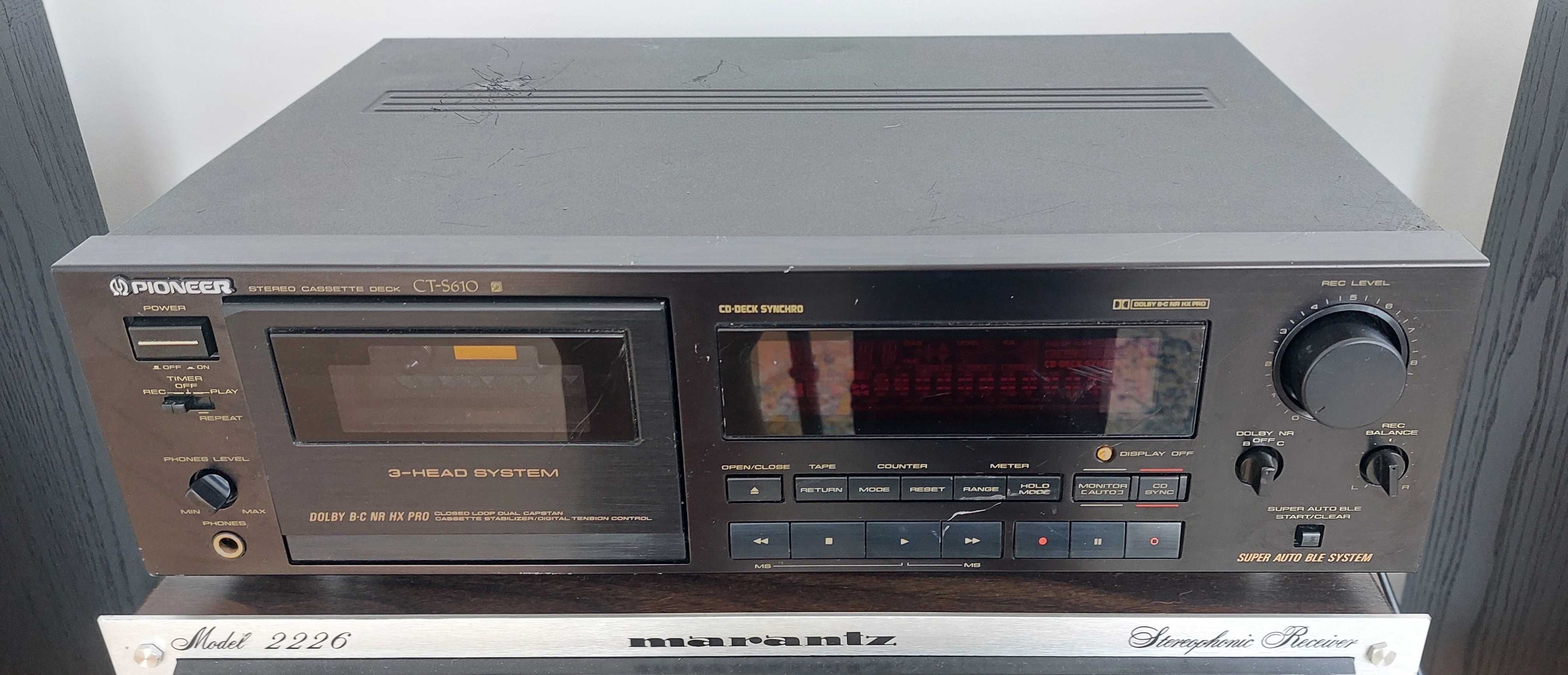 PIONEER CT-S610 magnetofon